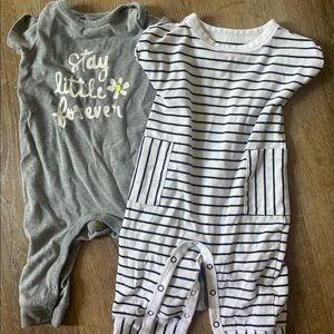 3/$20 Cat & Jack Rompers